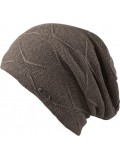 Beanie Courtney, met fleece, walnoot Beanie Courtney, met fleece, walnoot