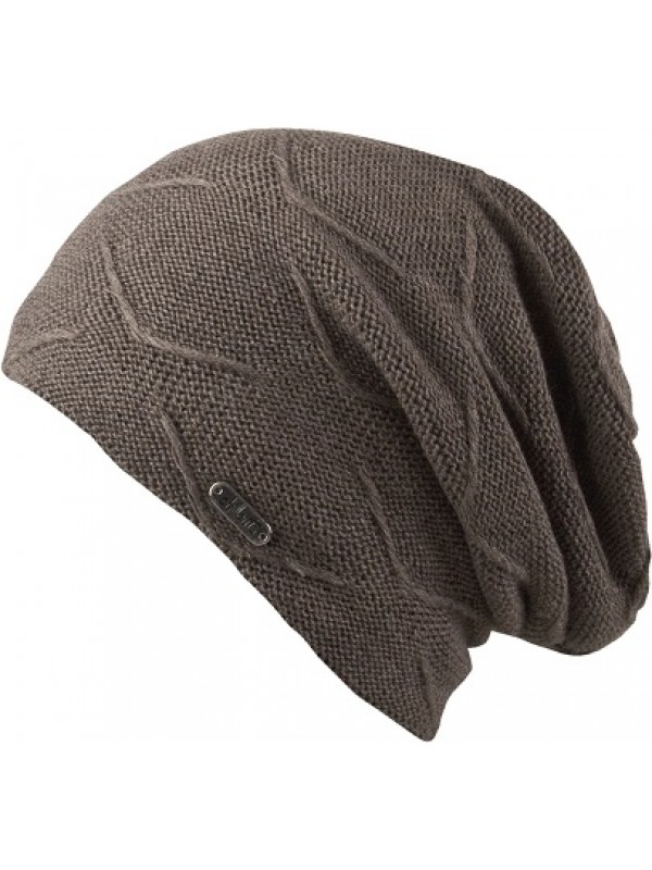 Beanie Courtney, met fleece, walnoot Beanie Courtney, met fleece, walnoot