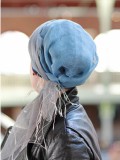 Sjaalmutsje Denim Sjaalmutsje Denim