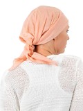 Sjaalmutsje Shorty Peach Sjaalmutsje Shorty Peach